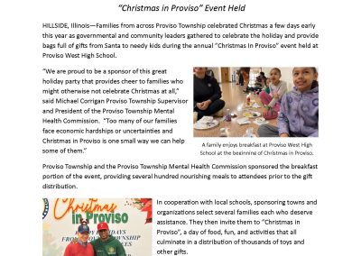 Needy Kids Get Early Visit From  Santa