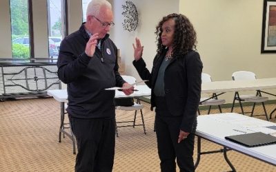 New Member Sworn In on Township Mental Health Commission