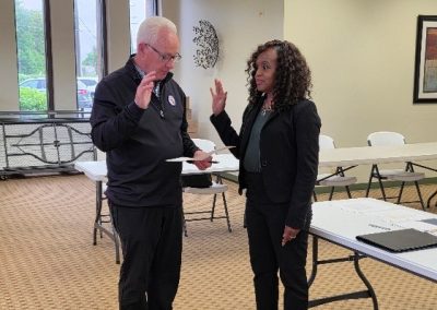 New Member Sworn In on Township Mental Health Commission