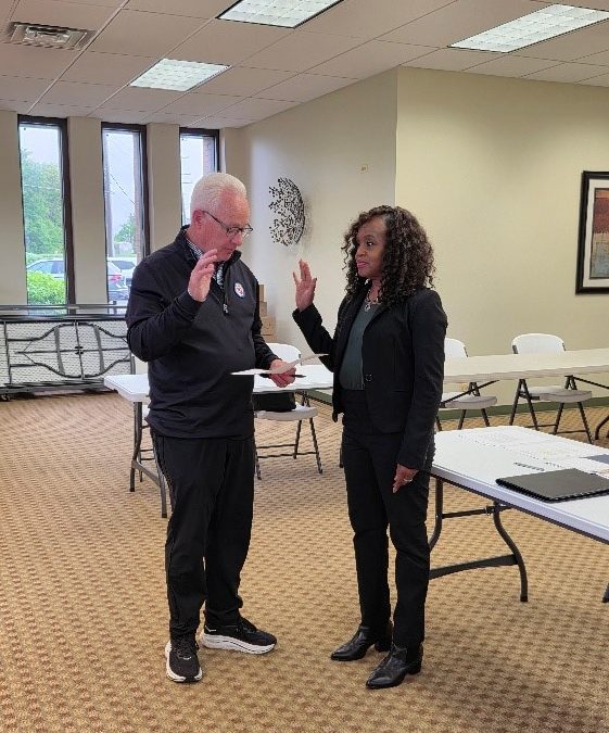 New Member Sworn In on Township Mental Health Commission